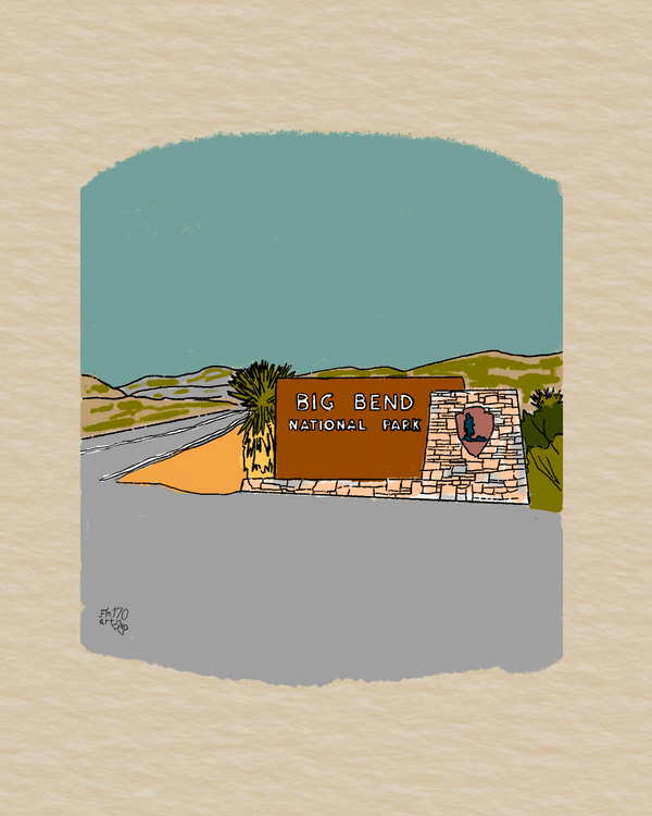 Big Bend NP Print