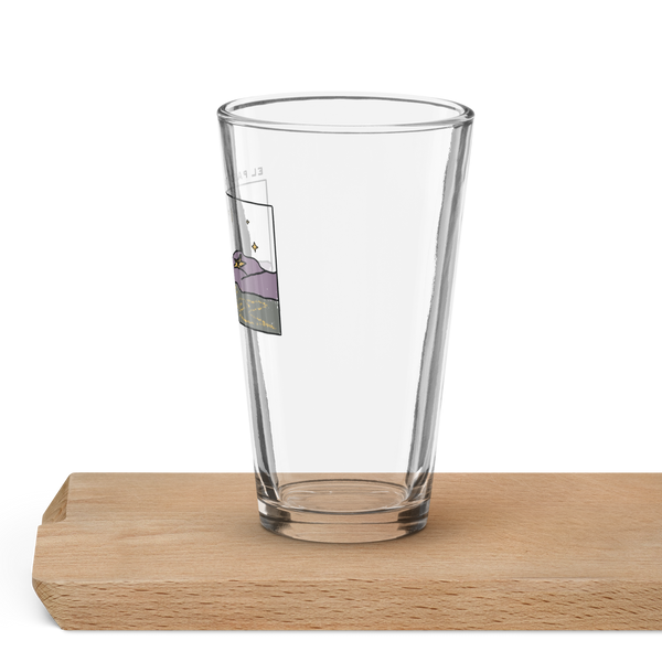 El Paso, TX: The Star in the Mountain Shaker pint glass