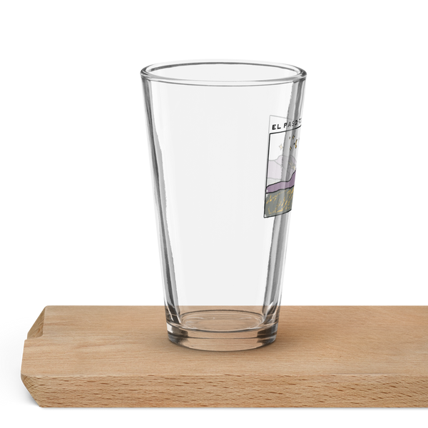 El Paso, TX: The Star in the Mountain Shaker pint glass