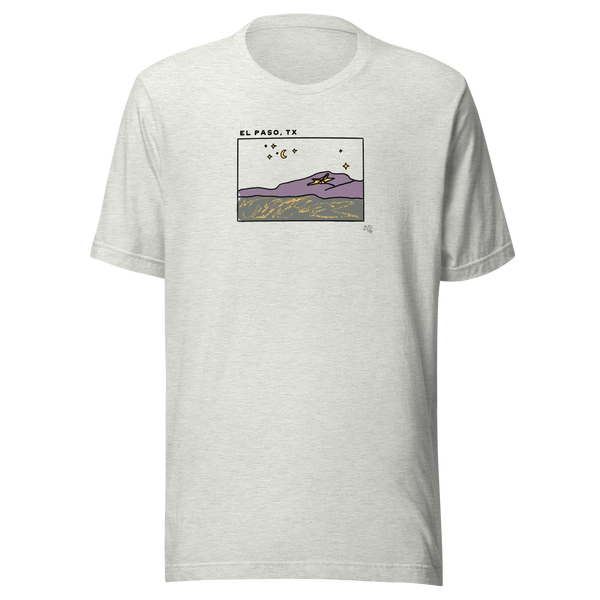 El Paso, TX: Star in the Mountain Unisex t-shirt