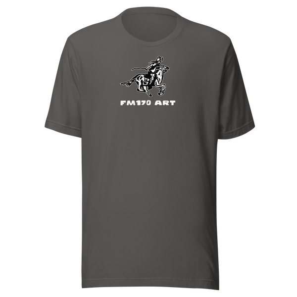 FM170 Art: Ride Like the Wind no words Unisex t-shirt