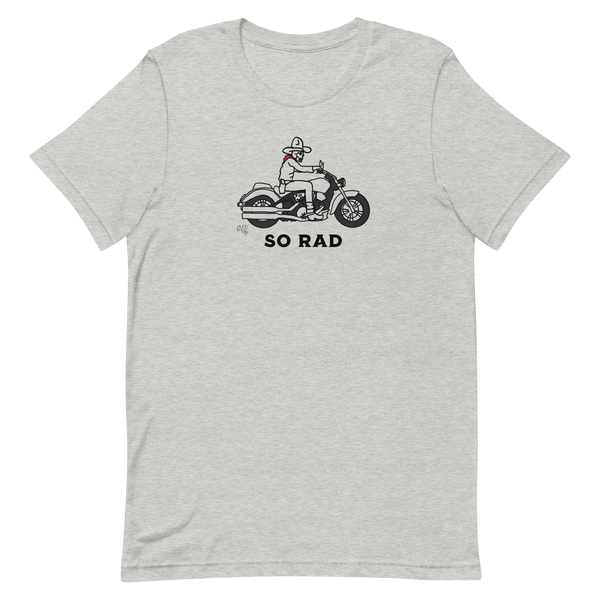So Rad Skeleton Cowboy Unisex t-shirt