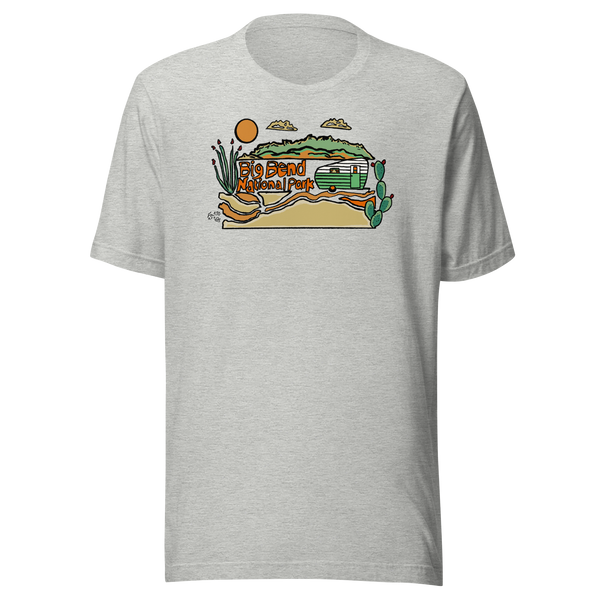 Big Bend NP Camper Unisex t-shirt