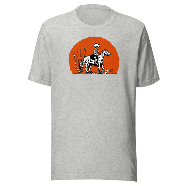 Roaming Cowboy Unisex t-shirt