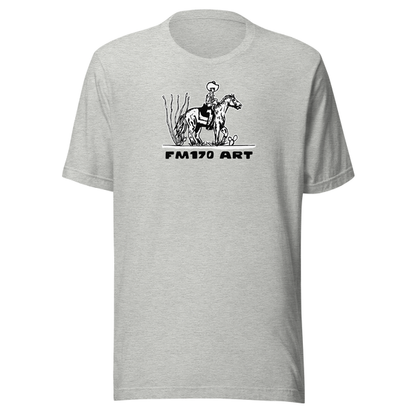 Roaming Cowboy FM170 Art Unisex t-shirt