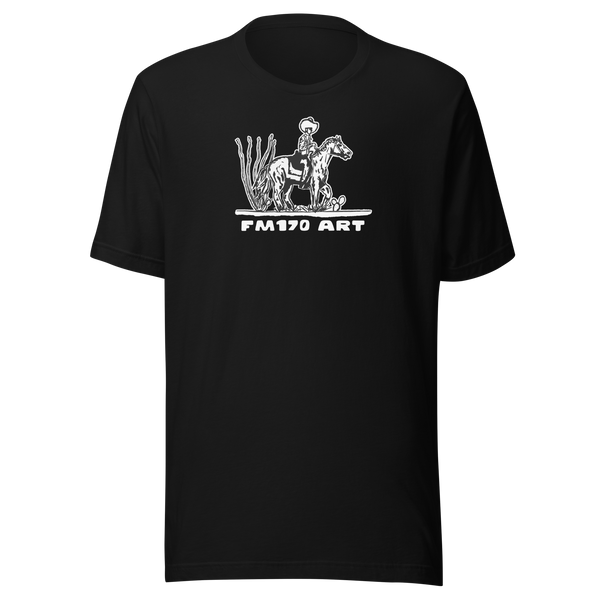 Roaming Cowboy FM170 Art Unisex t-shirt