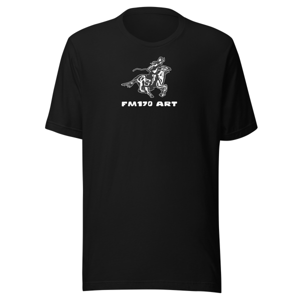 FM170 Art: Ride Like the Wind no words Unisex t-shirt