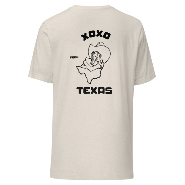 XOXO From Texas Unisex t-shirt