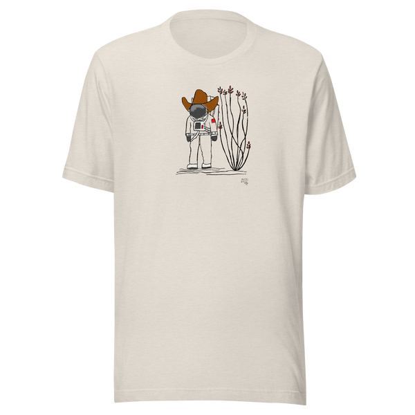 The Cowboy Astronaut Unisex t-shirt