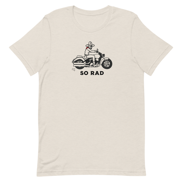 So Rad Skeleton Cowboy Unisex t-shirt