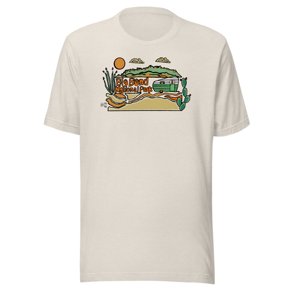 Big Bend NP Camper Unisex t-shirt