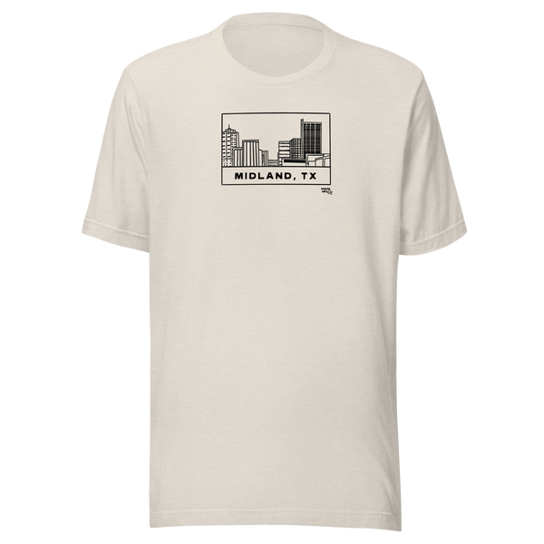 Downtown Midland, TX Unisex t-shirt