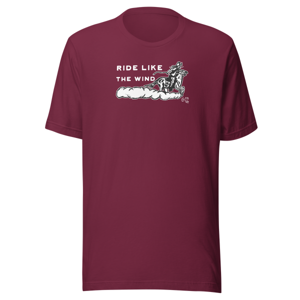 FM170 Art: Ride like the Wind Unisex t-shirt