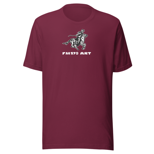 FM170 Art: Ride Like the Wind no words Unisex t-shirt