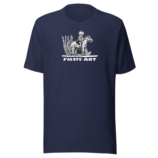 Roaming Cowboy FM170 Art Unisex t-shirt
