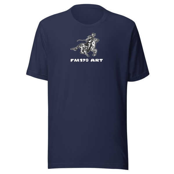 FM170 Art: Ride Like the Wind no words Unisex t-shirt