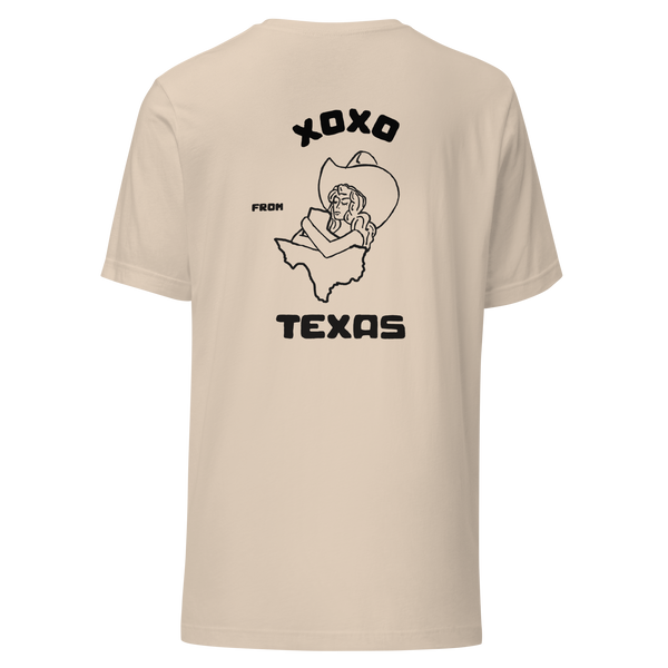 XOXO From Texas Unisex t-shirt