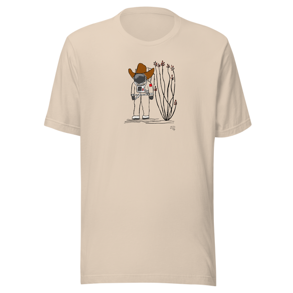The Cowboy Astronaut Unisex t-shirt