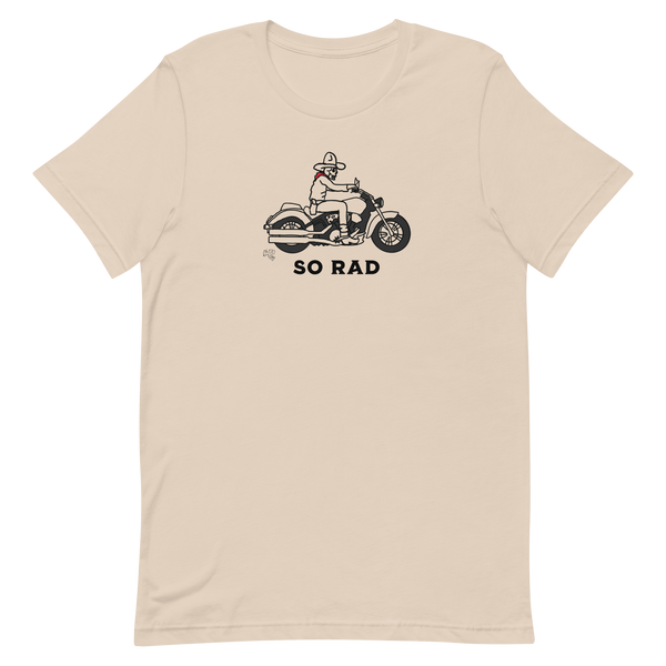 So Rad Skeleton Cowboy Unisex t-shirt