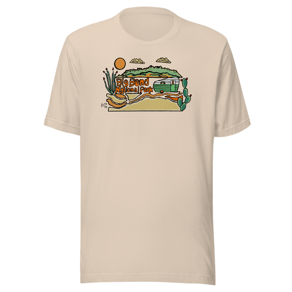 Big Bend NP Camper Unisex t-shirt