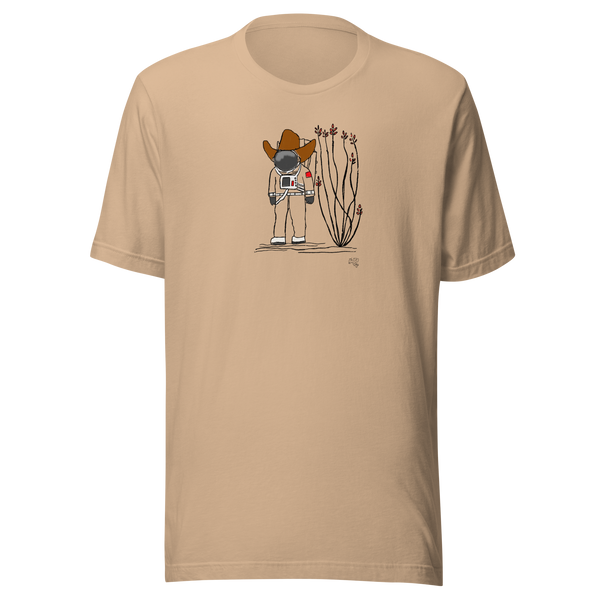 The Cowboy Astronaut Unisex t-shirt