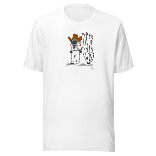 The Cowboy Astronaut Unisex t-shirt