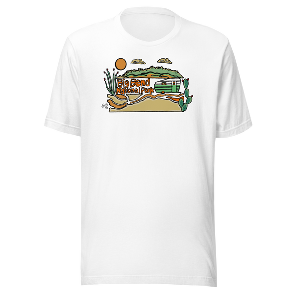 Big Bend NP Camper Unisex t-shirt