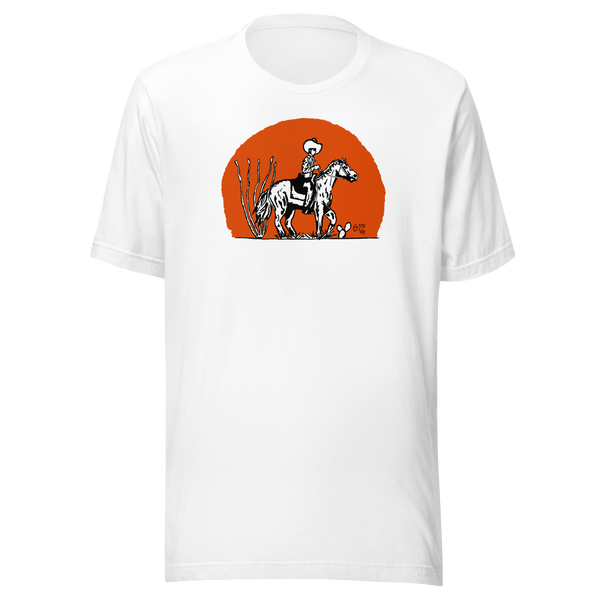 Roaming Cowboy Unisex t-shirt