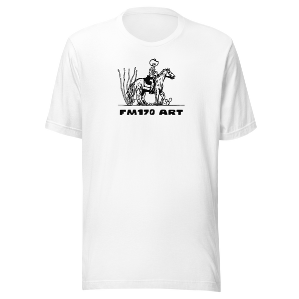 Roaming Cowboy FM170 Art Unisex t-shirt