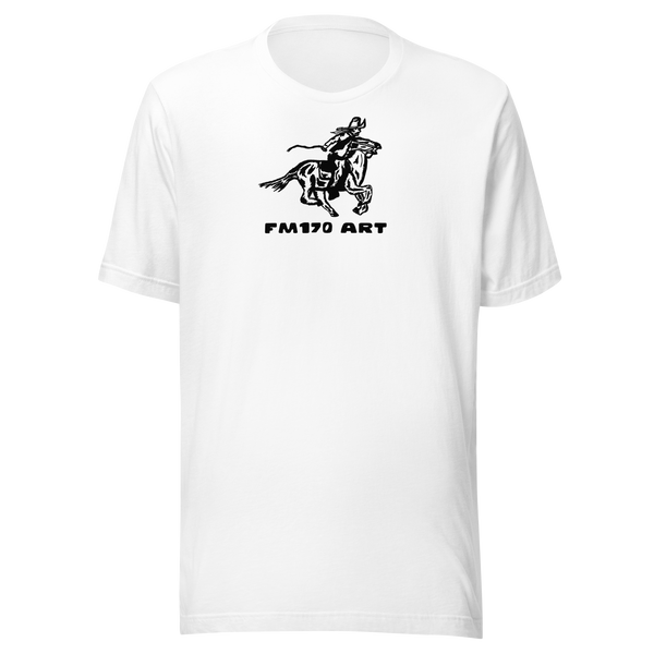 FM170 Art: Ride Like the Wind no words Unisex t-shirt