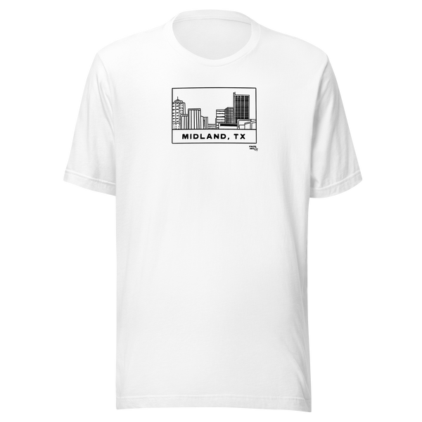 Downtown Midland, TX Unisex t-shirt