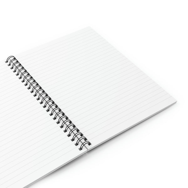 Abstract Cowgirl 1 Spiral Notebook - Ruled Line