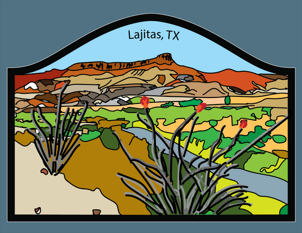 Lajitas, Texas Sticker