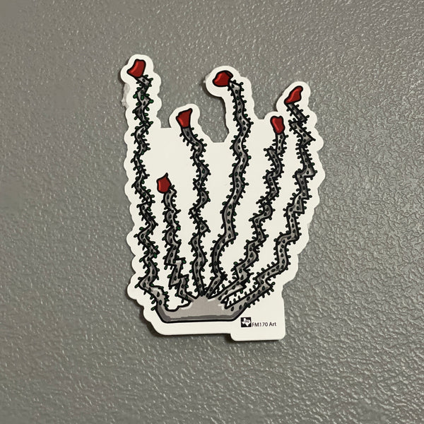 Blooming Ocotillo Sticker