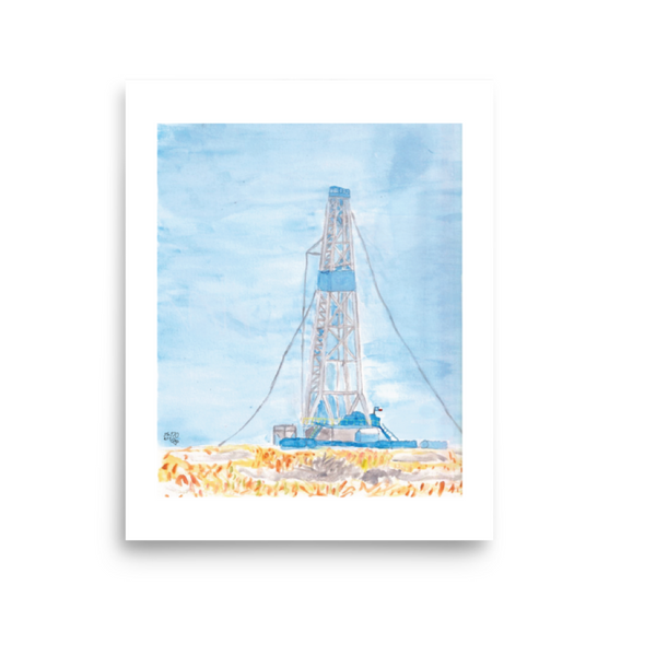 Oil Rig in the Permian Basin