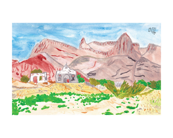Contrabando scene Print