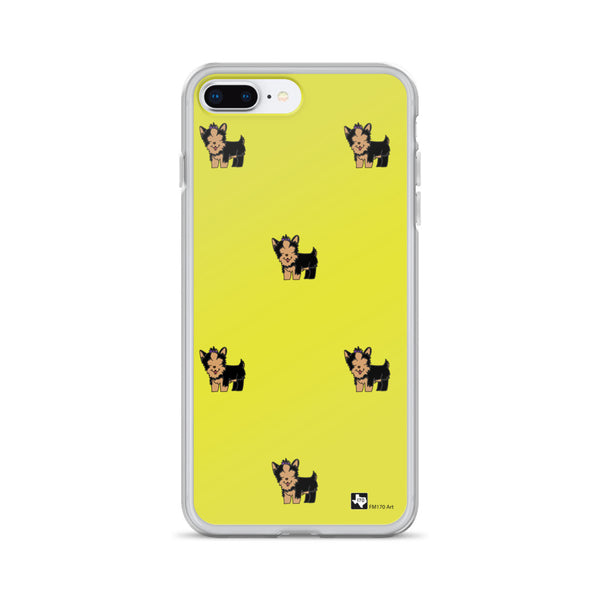 Yorkie Yellow iPhone Case