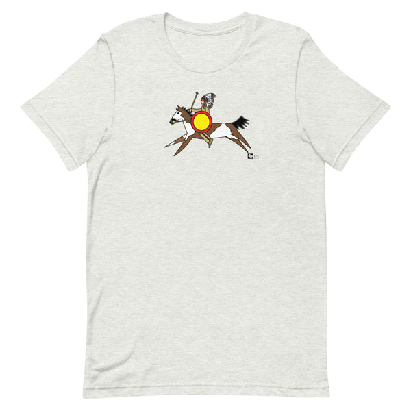 Warrior Riding Horse Short-Sleeve Unisex T-Shirt