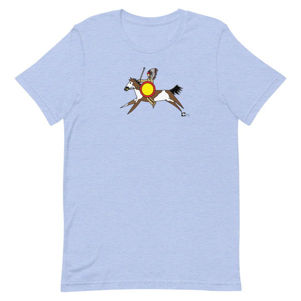 Warrior Riding Horse Short-Sleeve Unisex T-Shirt