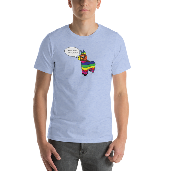 Where's the Party Pinata Short-Sleeve Unisex T-Shirt