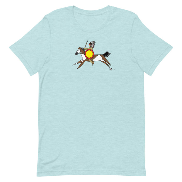 Warrior Riding Horse Short-Sleeve Unisex T-Shirt