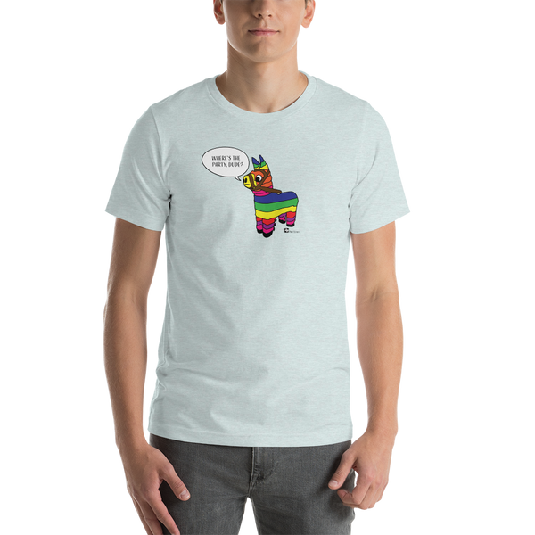 Where's the Party Pinata Short-Sleeve Unisex T-Shirt