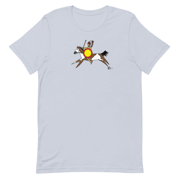 Warrior Riding Horse Short-Sleeve Unisex T-Shirt