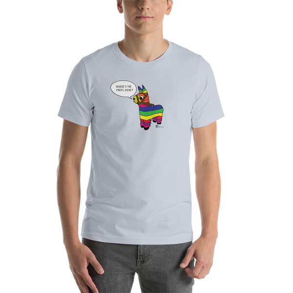 Where's the Party Pinata Short-Sleeve Unisex T-Shirt