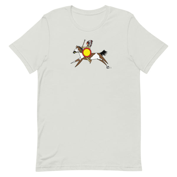 Warrior Riding Horse Short-Sleeve Unisex T-Shirt