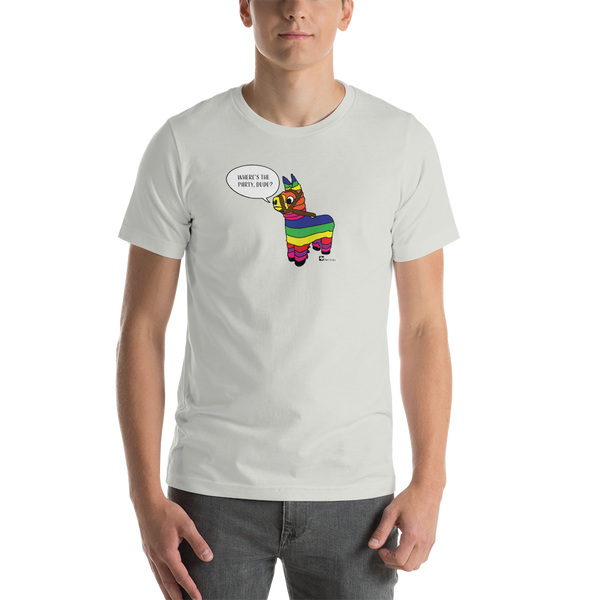 Where's the Party Pinata Short-Sleeve Unisex T-Shirt