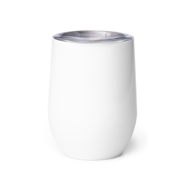 Rose in a bottle Wine tumbler